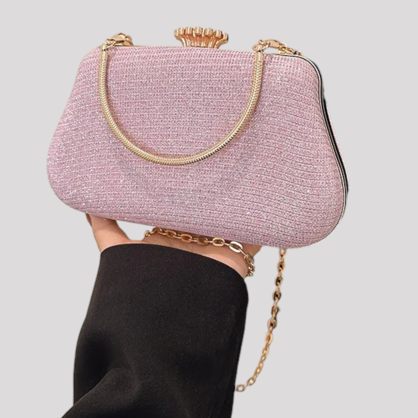 Glitter Clutch/Hand Bag Available in 4 Colours