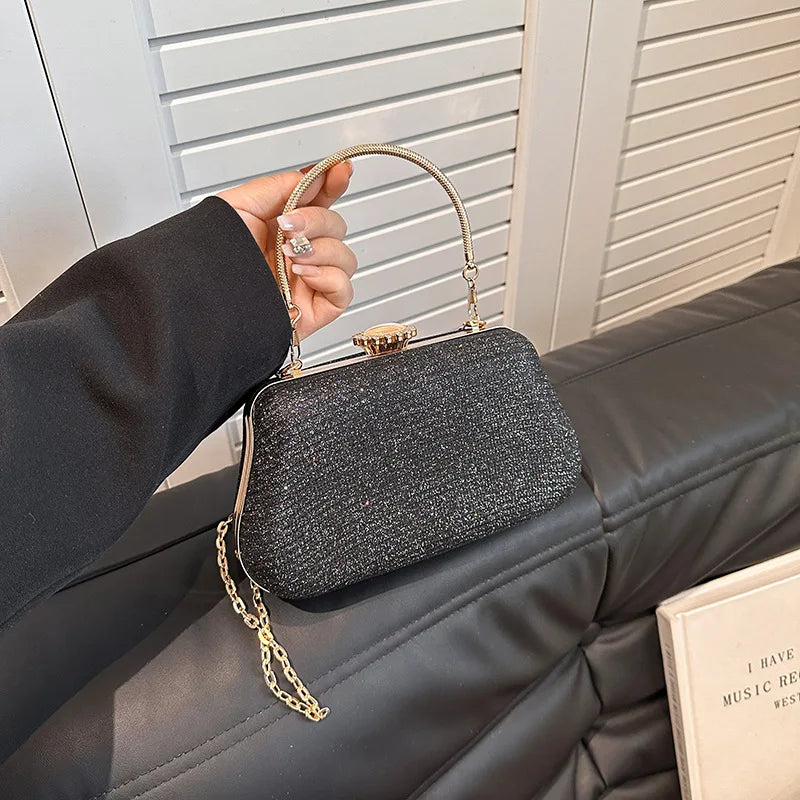 Glitter Clutch/Hand Bag Available in 4 Colours