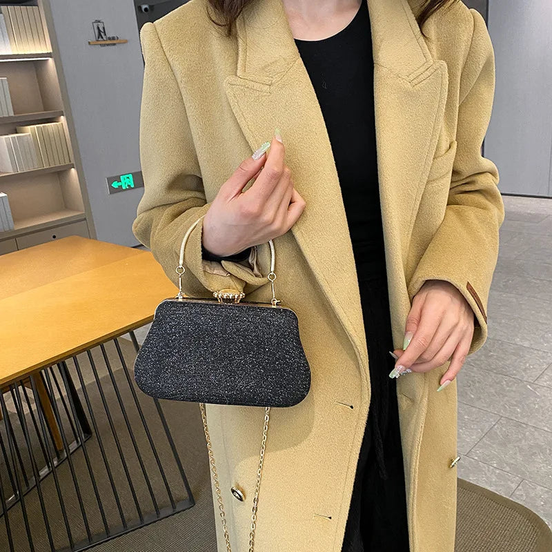 Glitter Clutch/Hand Bag Available in 4 Colours