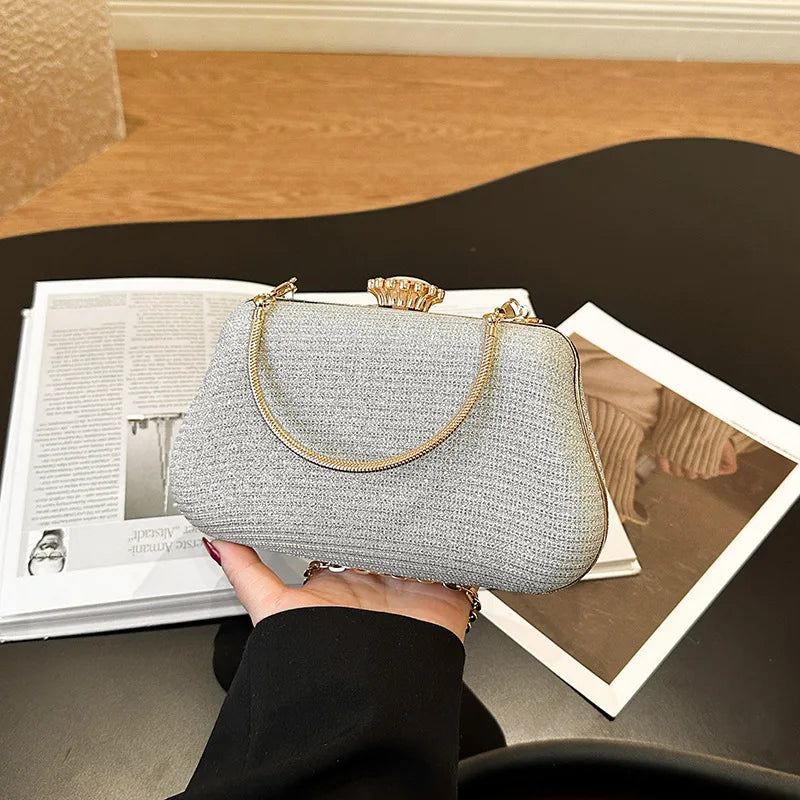 Glitter Clutch/Hand Bag Available in 4 Colours