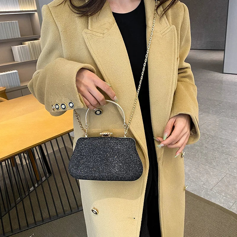 Glitter Clutch/Hand Bag Available in 4 Colours