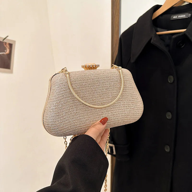 Glitter Clutch/Hand Bag Available in 4 Colours