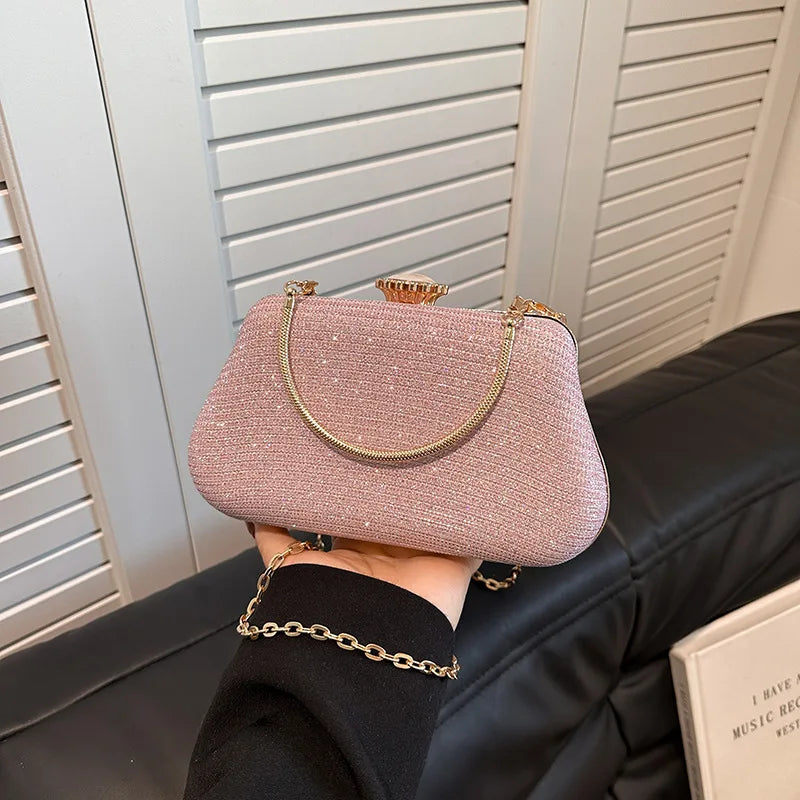 Glitter Clutch/Hand Bag Available in 4 Colours