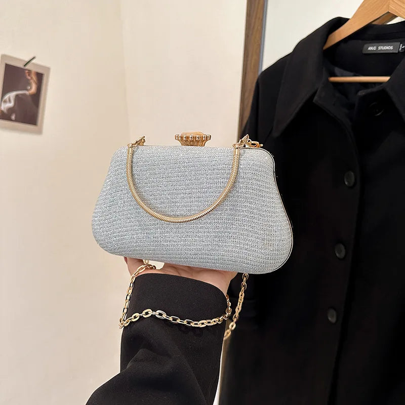 Glitter Clutch/Hand Bag Available in 4 Colours