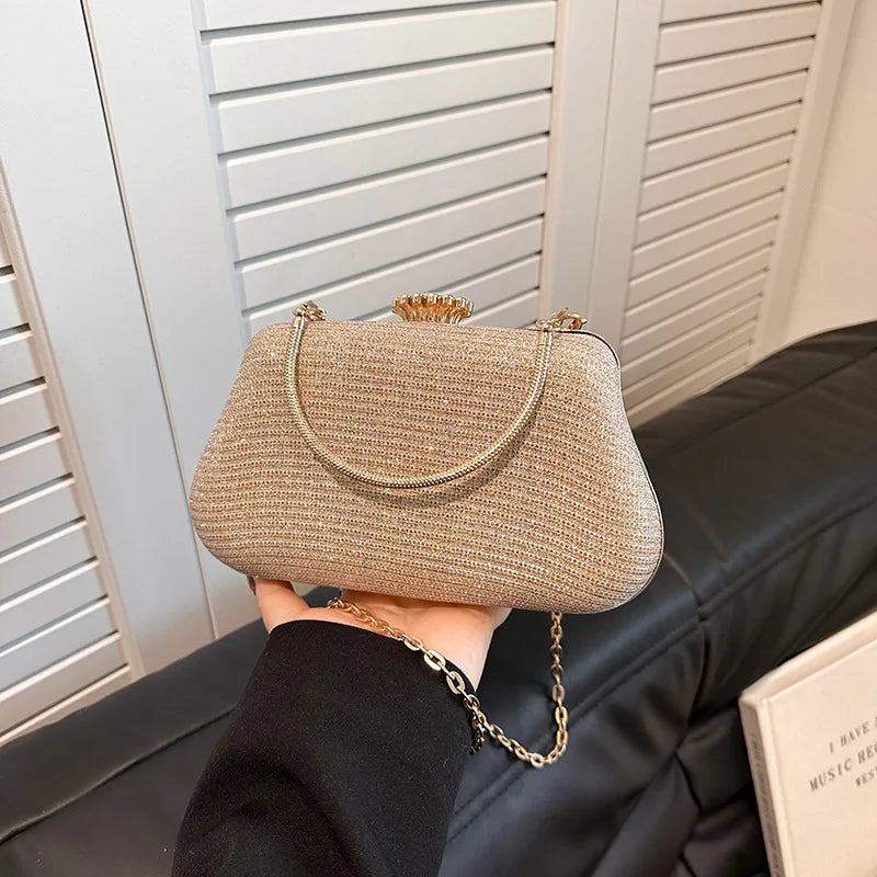 Glitter Clutch/Hand Bag Available in 4 Colours