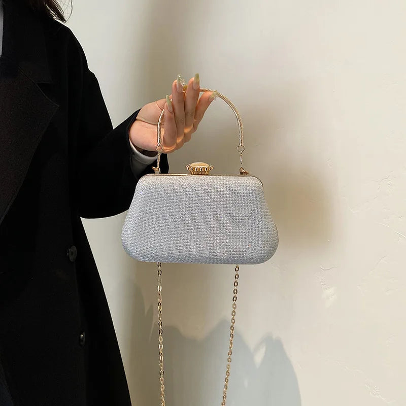 Glitter Clutch/Hand Bag Available in 4 Colours