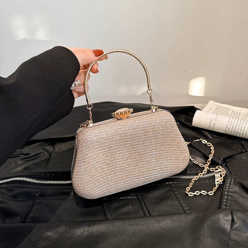 Glitter Clutch/Hand Bag Available in 4 Colours