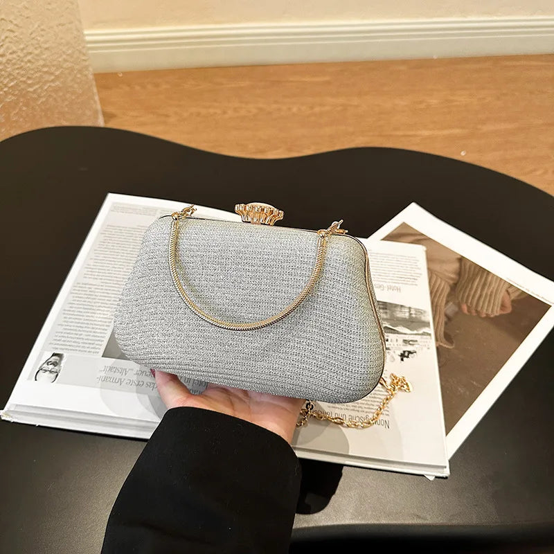 Glitter Clutch/Hand Bag Available in 4 Colours