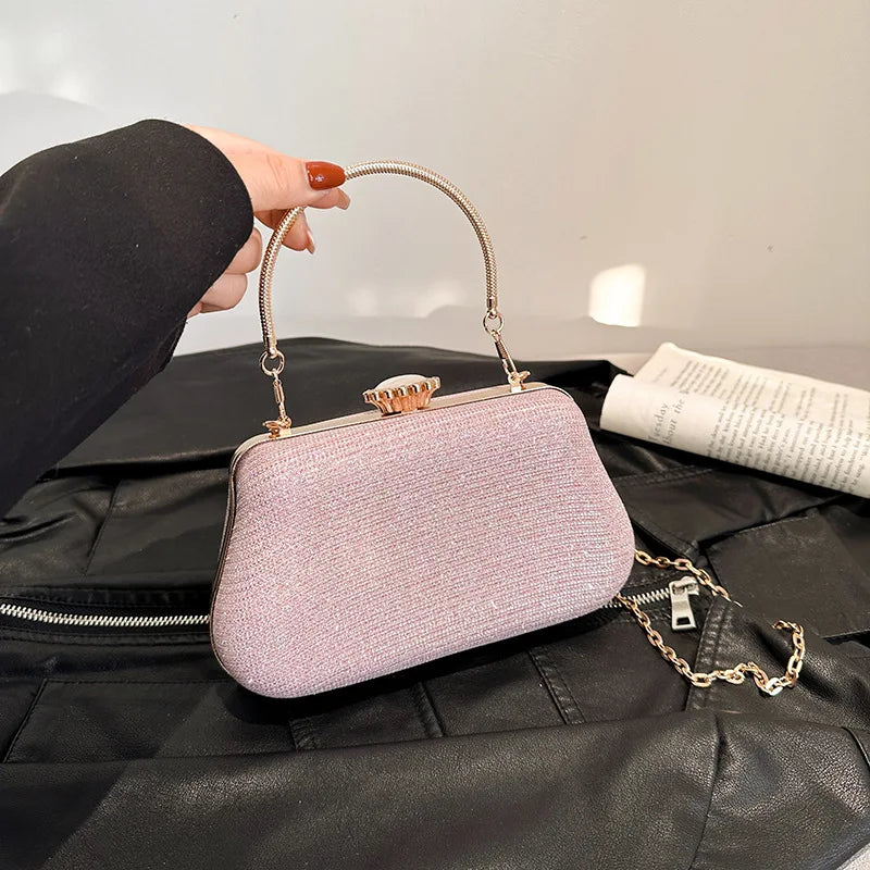 Glitter Clutch/Hand Bag Available in 4 Colours