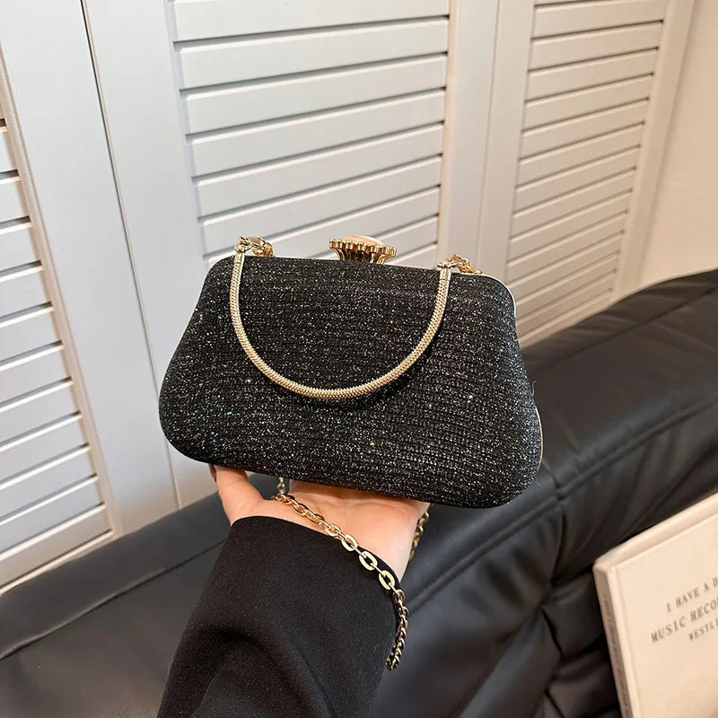 Glitter Clutch/Hand Bag Available in 4 Colours
