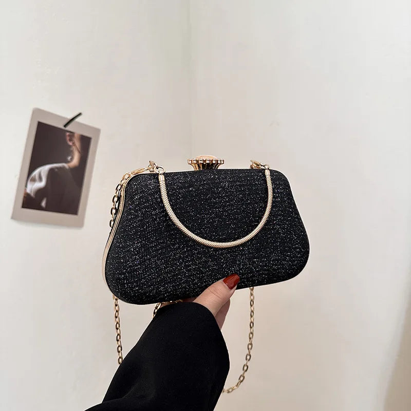 Glitter Clutch/Hand Bag Available in 4 Colours