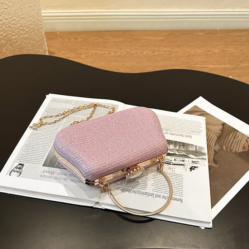 Glitter Clutch/Hand Bag Available in 4 Colours