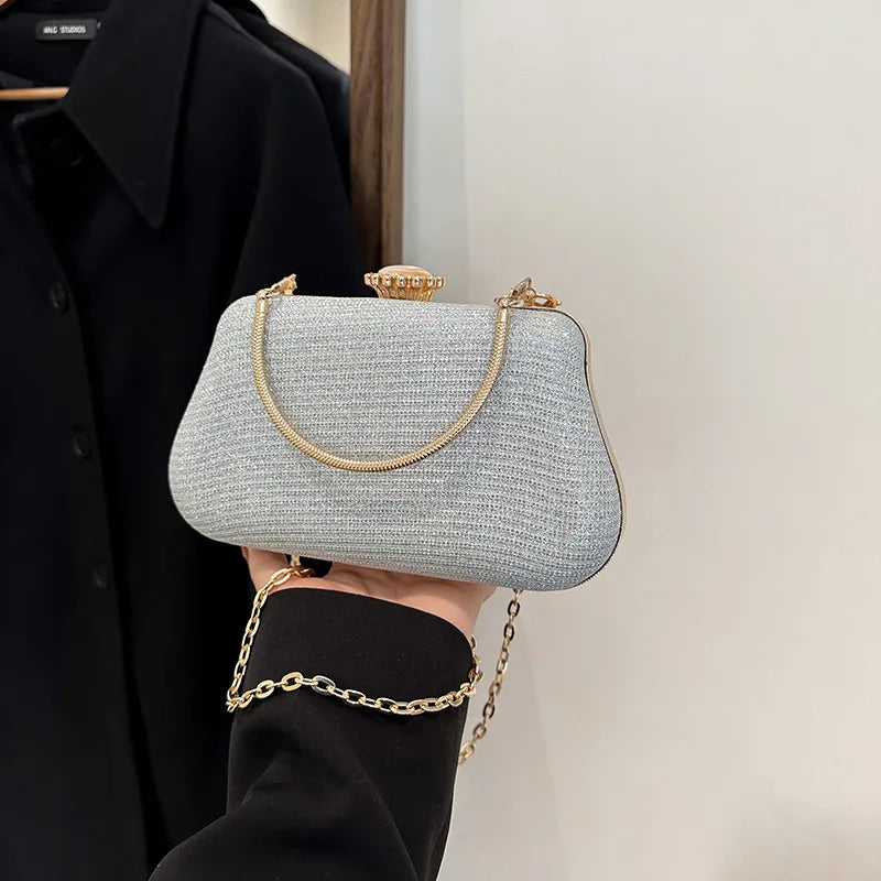 Glitter Clutch/Hand Bag Available in 4 Colours