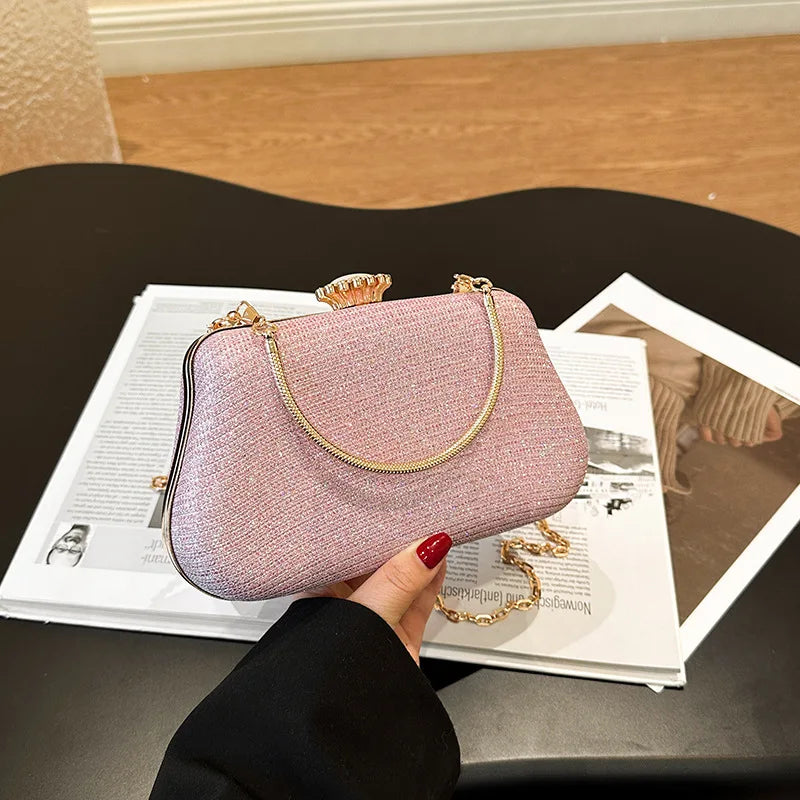 Glitter Clutch/Hand Bag Available in 4 Colours