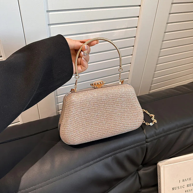 Glitter Clutch/Hand Bag Available in 4 Colours