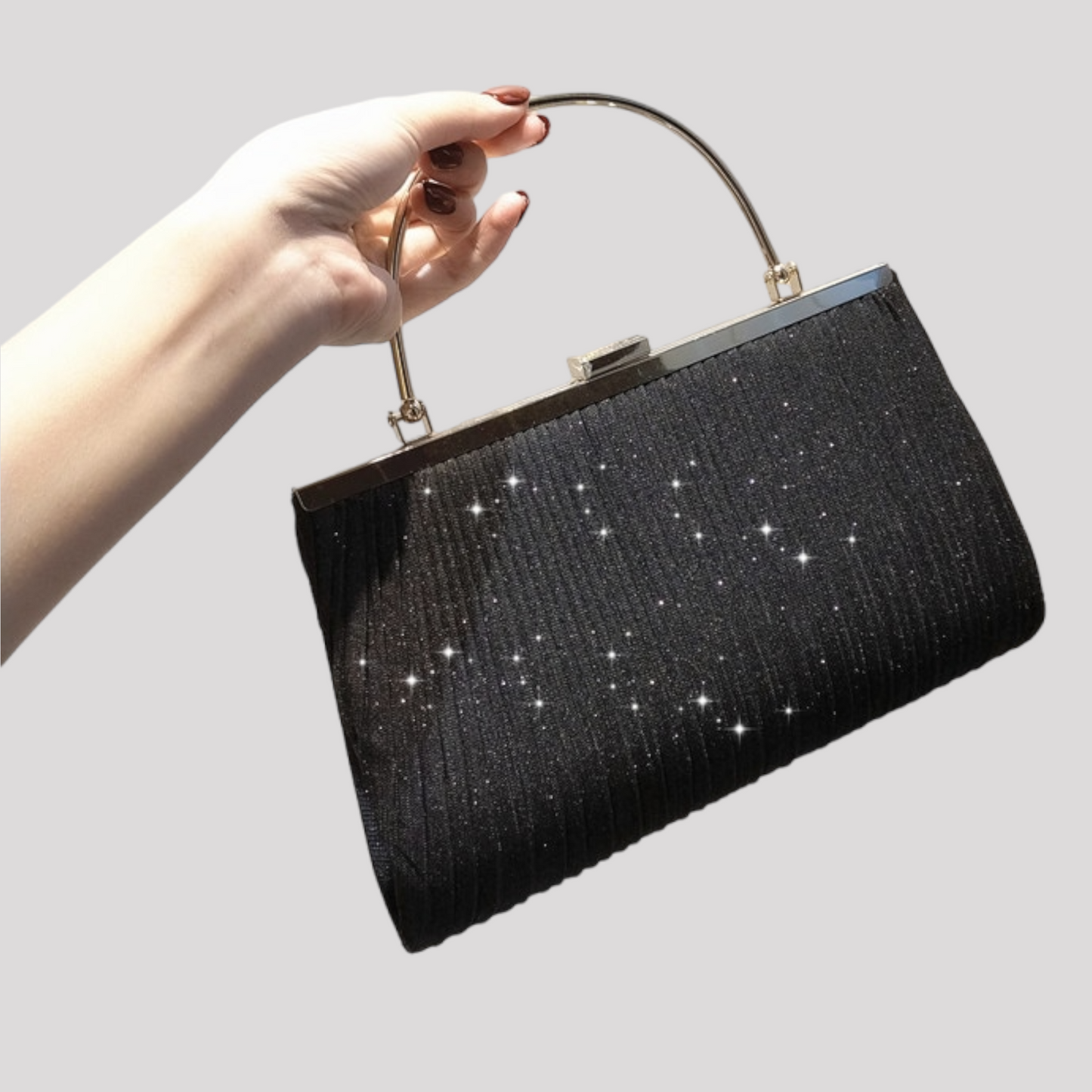 Glitter Clutch Handbag available in 2 colours
