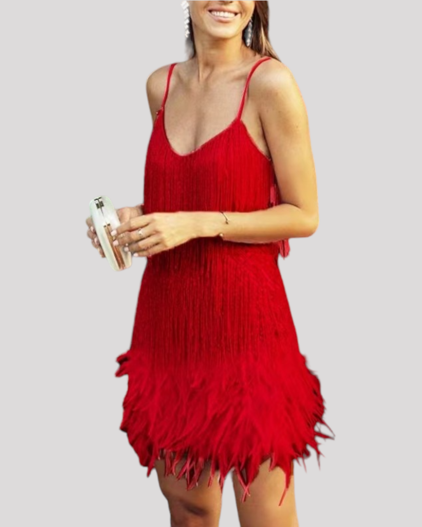 Gatsby Style with Straps and Cocktail Dress