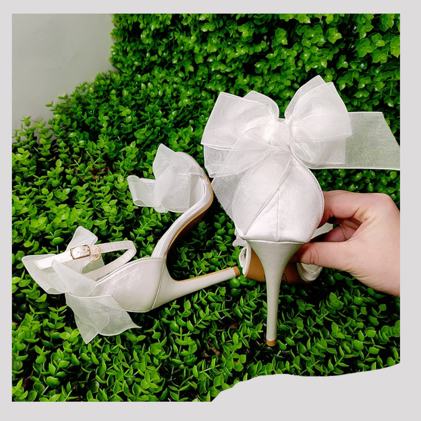 Cute Bow Strappy High Heels Available in 2 Colours