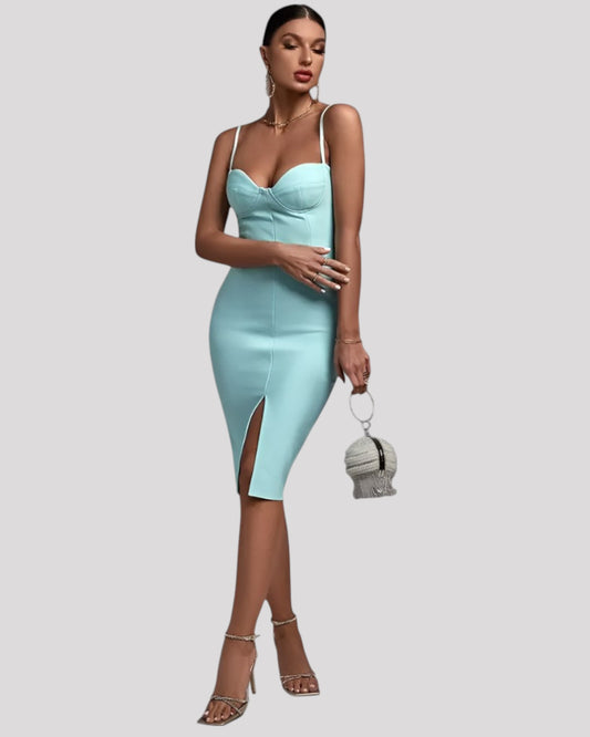 Turquoise Cocktail Dress