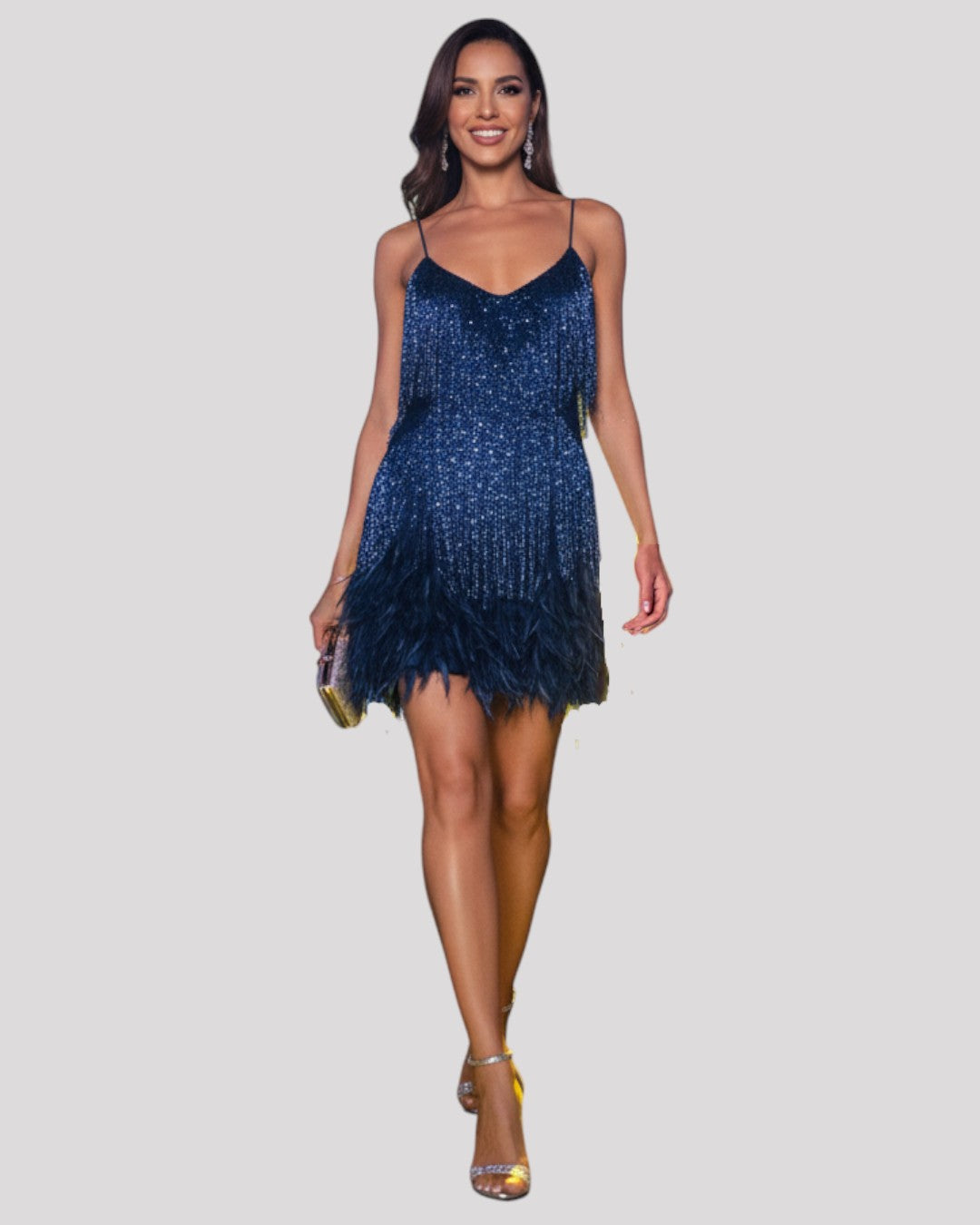 Gatsby Style with Straps and Cocktail Dress