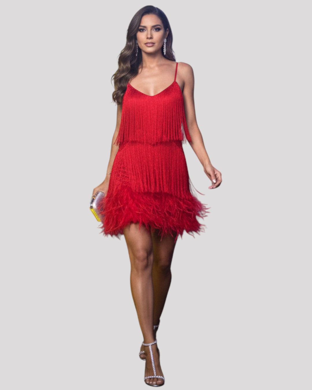 Gatsby Style with Straps and Cocktail Dress