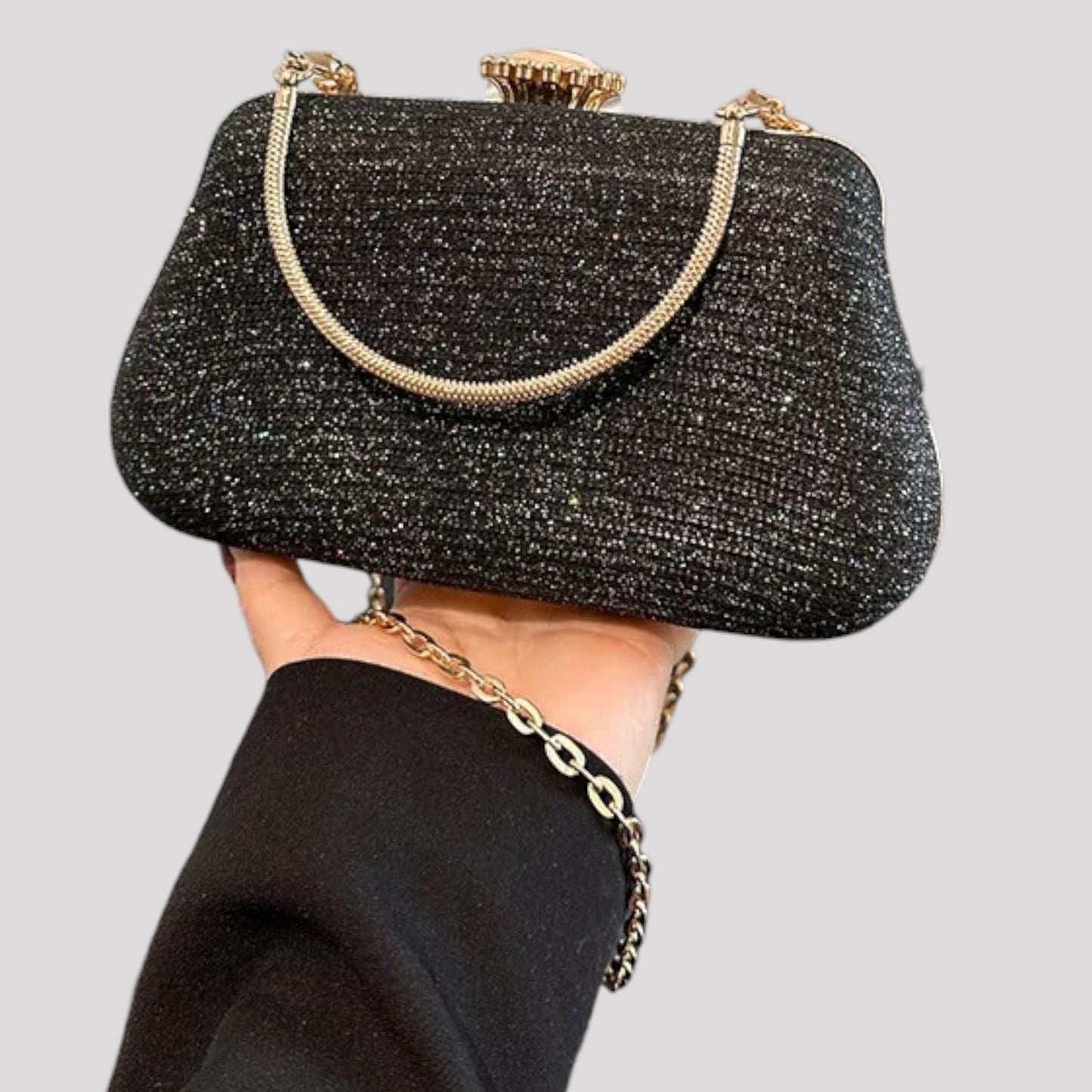 Glitter Clutch/Hand Bag Available in 4 Colours
